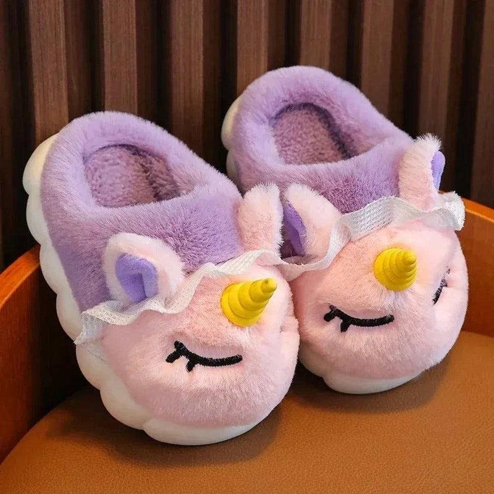 Licorne pantoufle