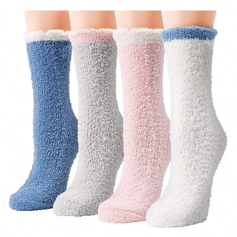 Chaussons chaussettes femme