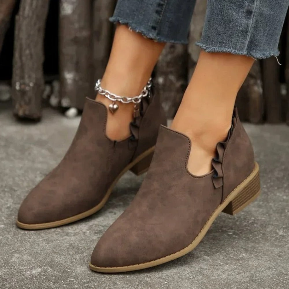 Bottines en toile pour l'été