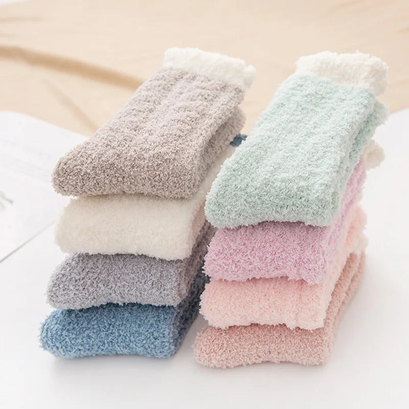 Chaussons chaussettes femme