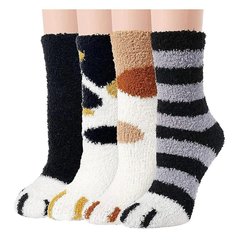 Chaussons chaussettes femme