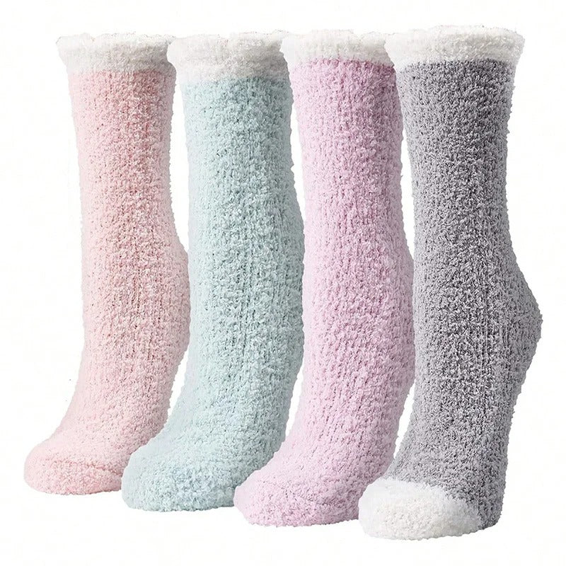 Chaussons chaussettes femme