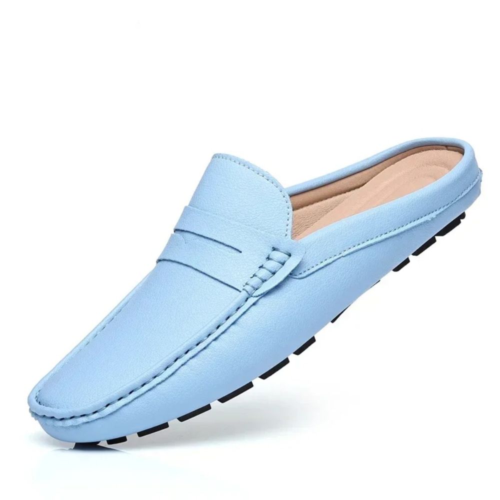 Mocassin homme blanc