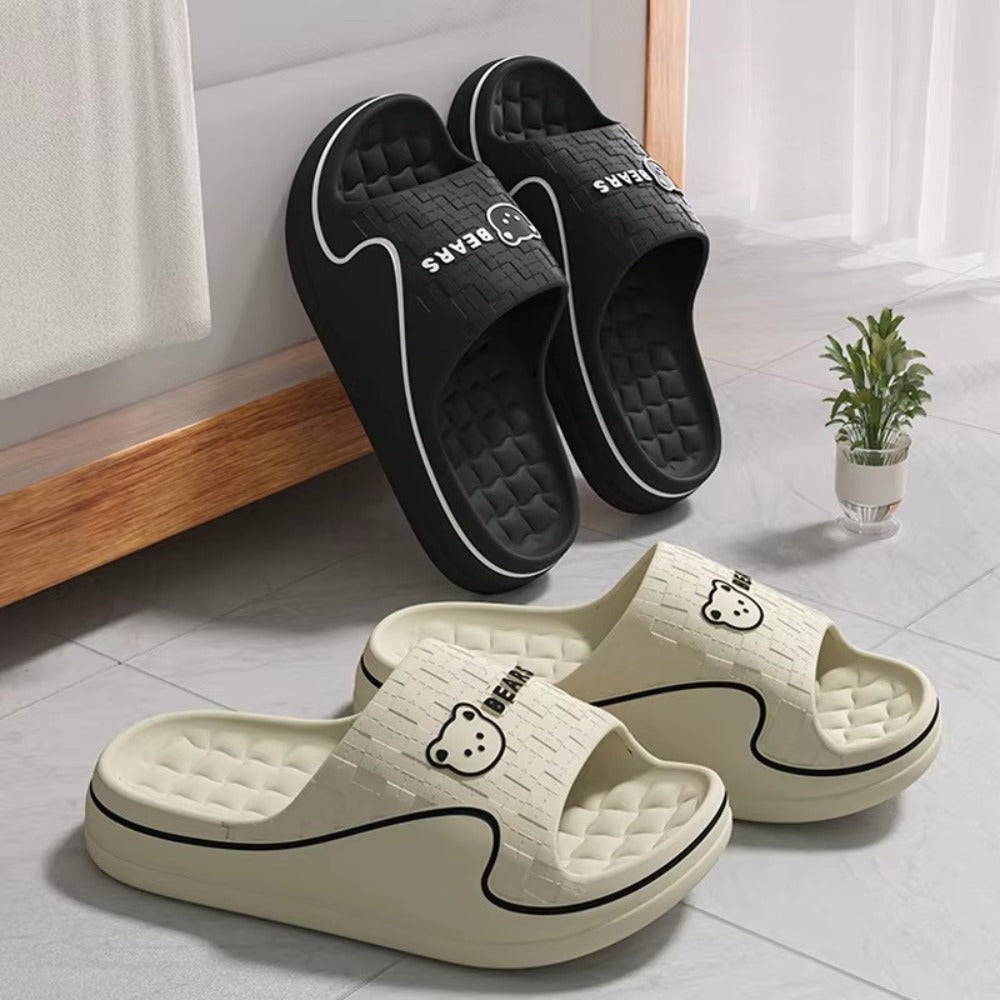 Mules Confort Femme – Semelle Épaisse, Légère & Antidérapante