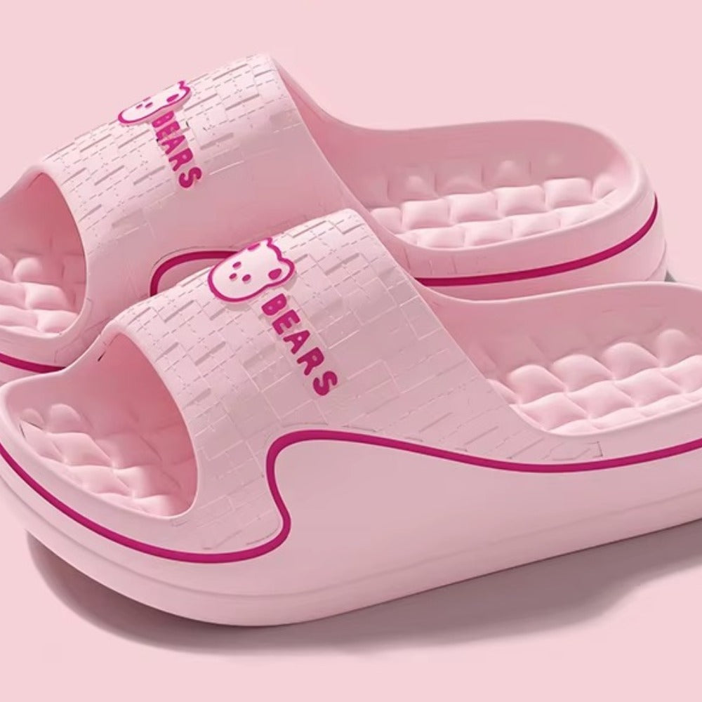 Mules Confort Femme – Semelle Épaisse, Légère & Antidérapante