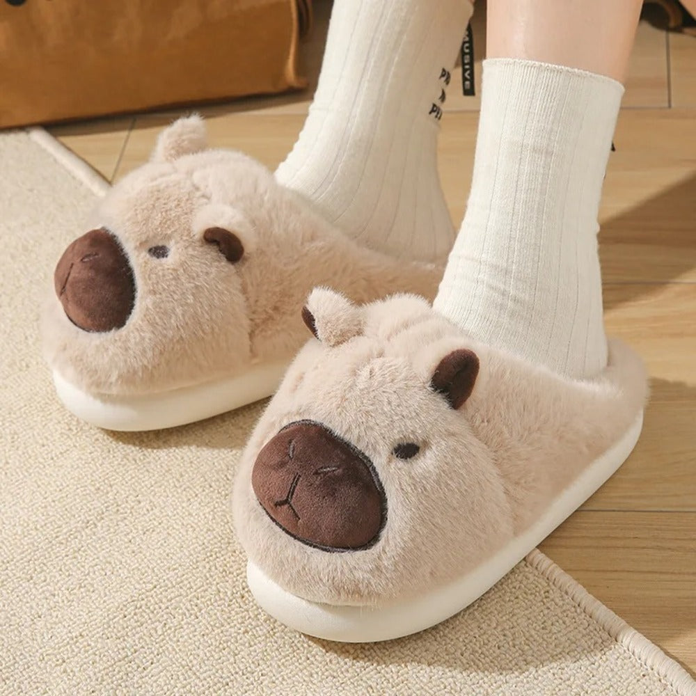 Pantoufle animaux adulte