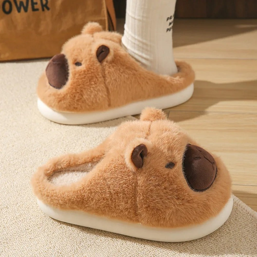 Pantoufle animaux adulte