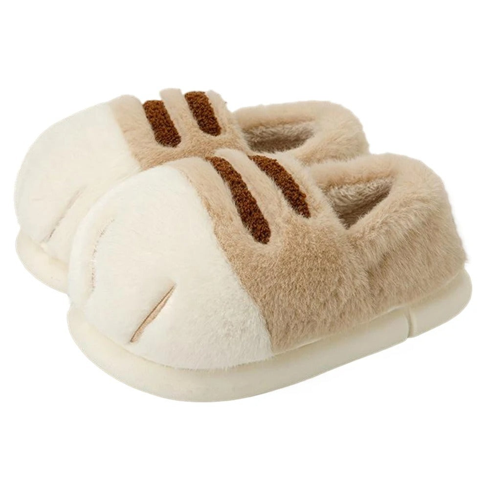 Pantoufle chat femme
