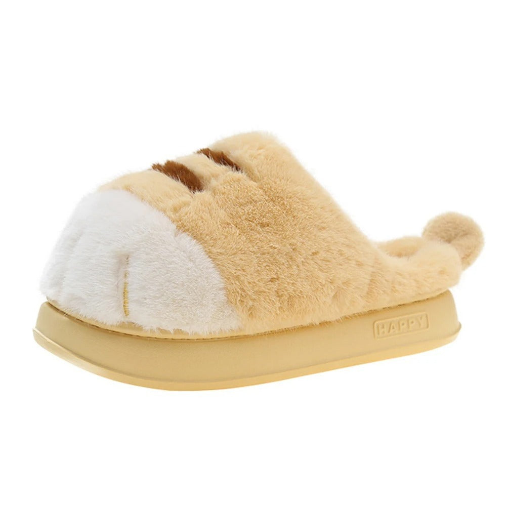 Pantoufle chat femme