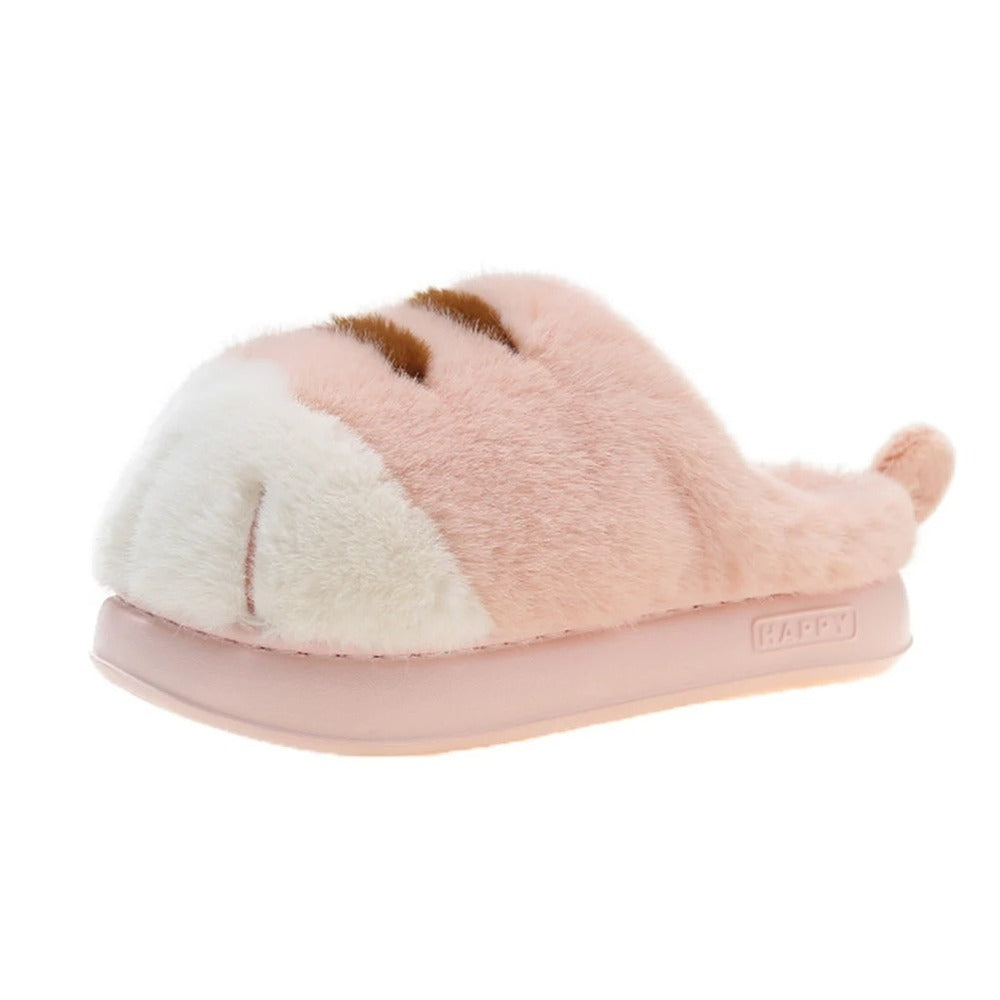 Pantoufle chat femme