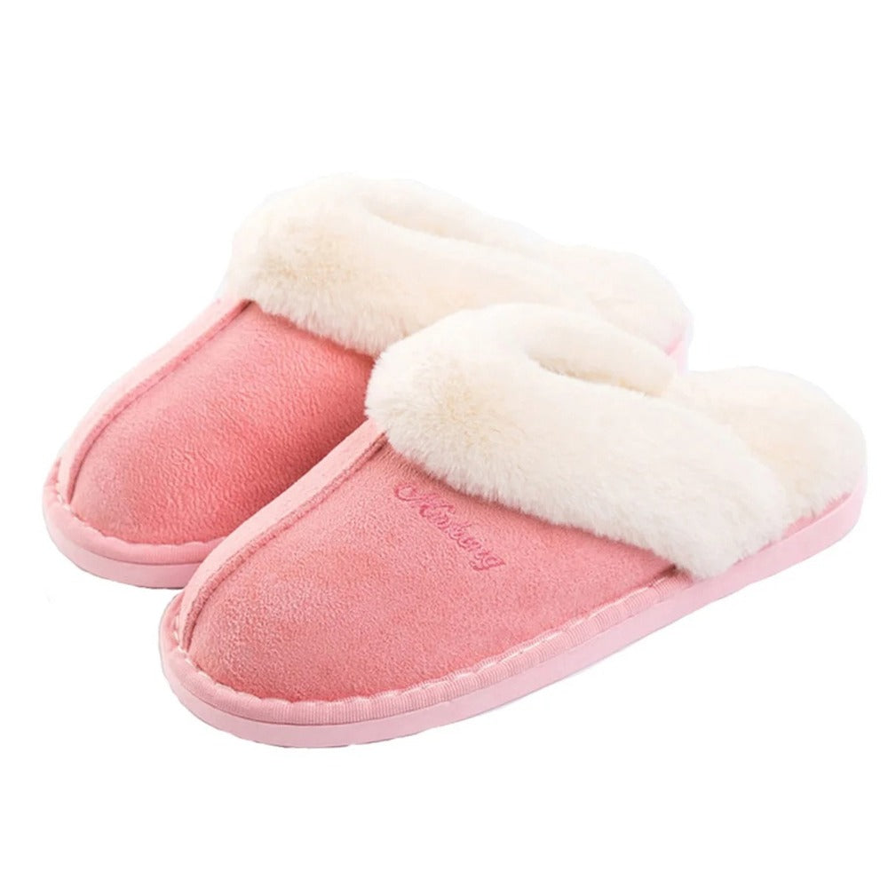 Pantoufle en imitation de mouton