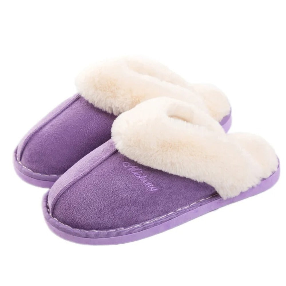 Pantoufle en imitation de mouton