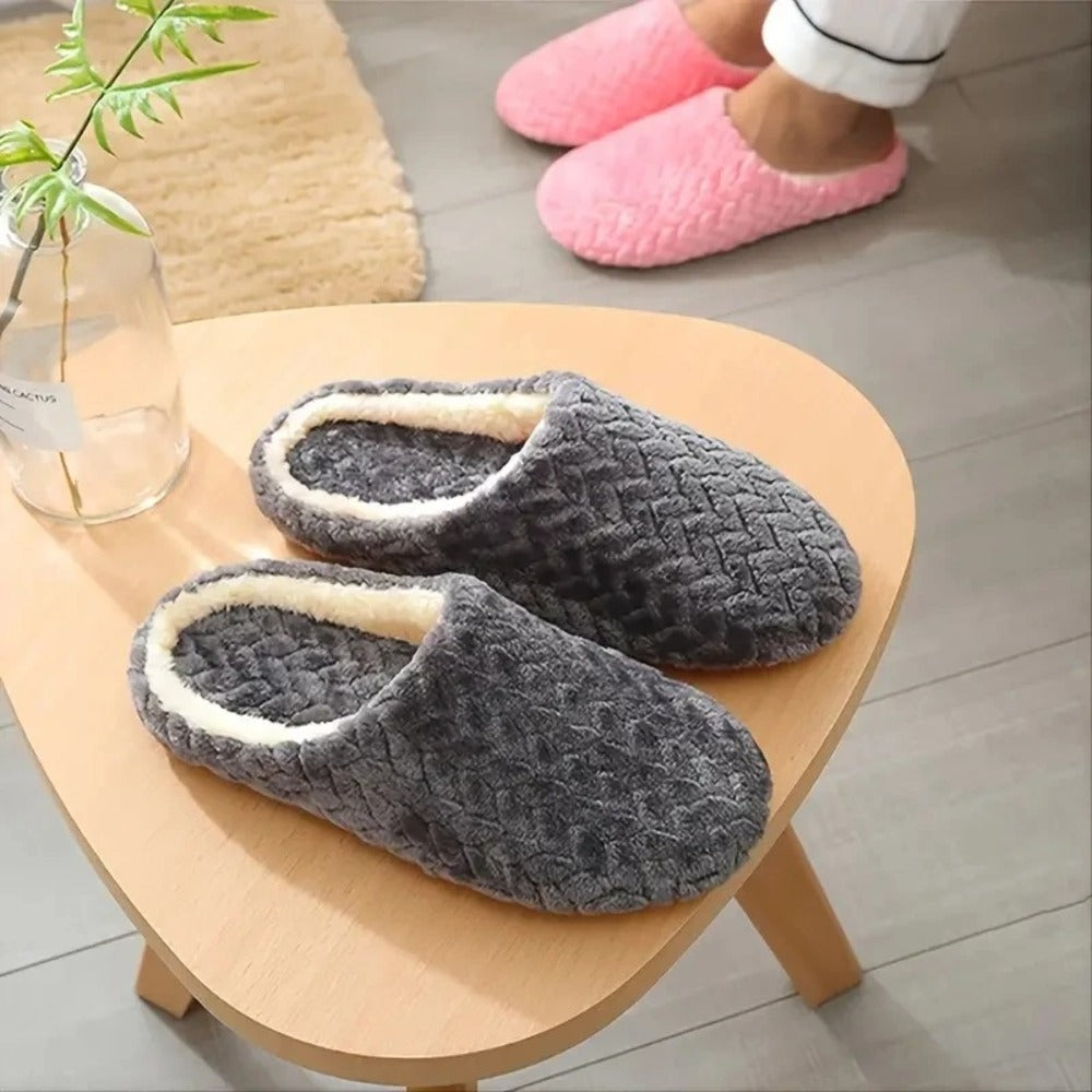 Pantoufle en peluche