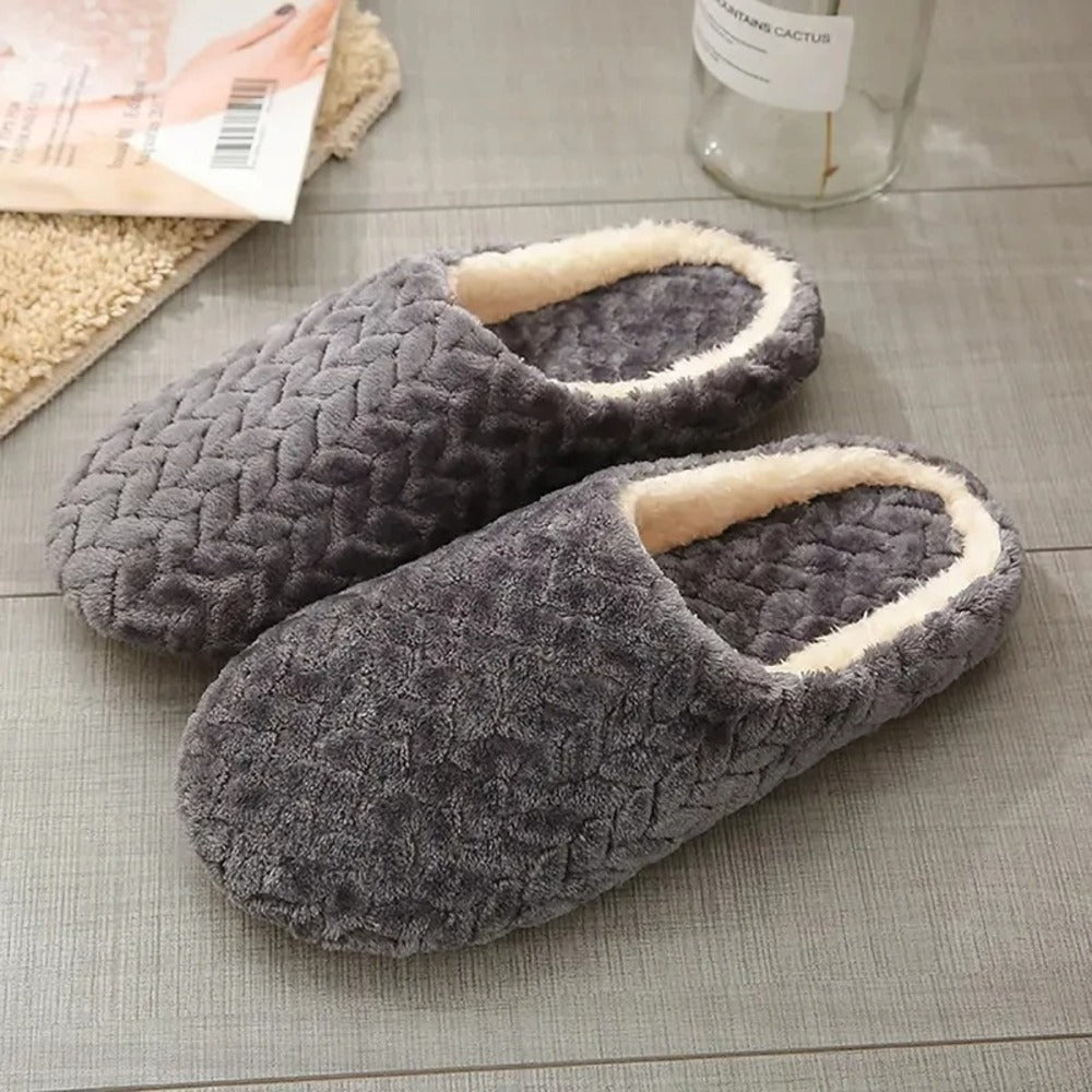 Pantoufle en peluche