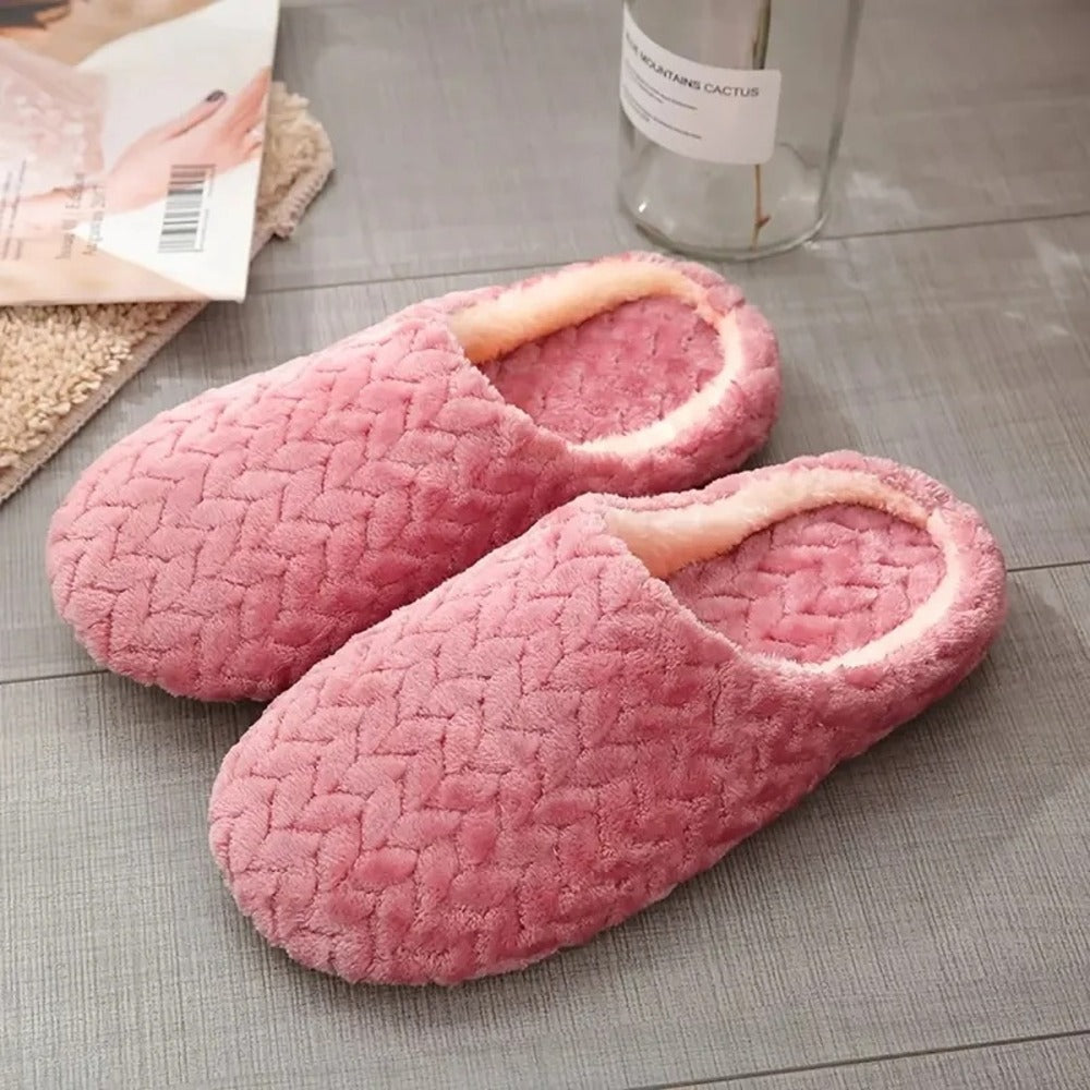 Pantoufle en peluche