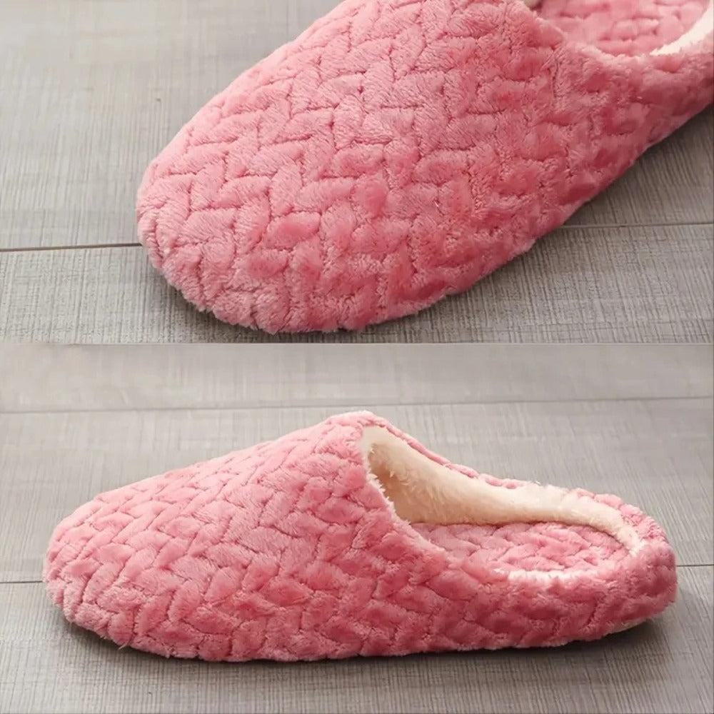 Pantoufle en peluche