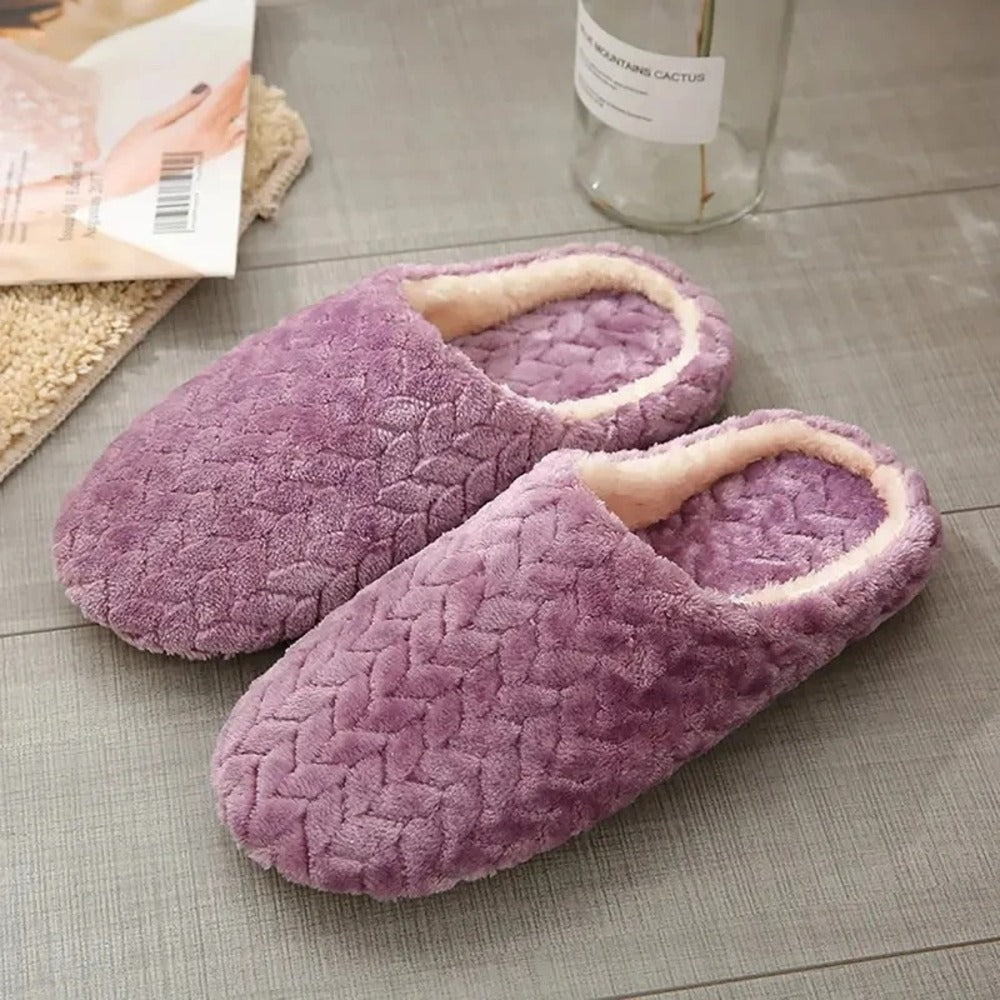Pantoufle en peluche