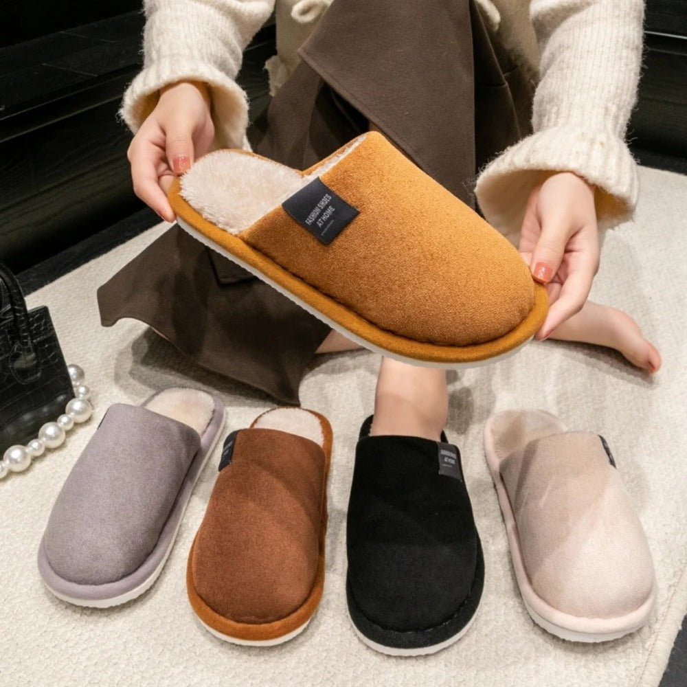 Pantoufle femme pieds sensibles