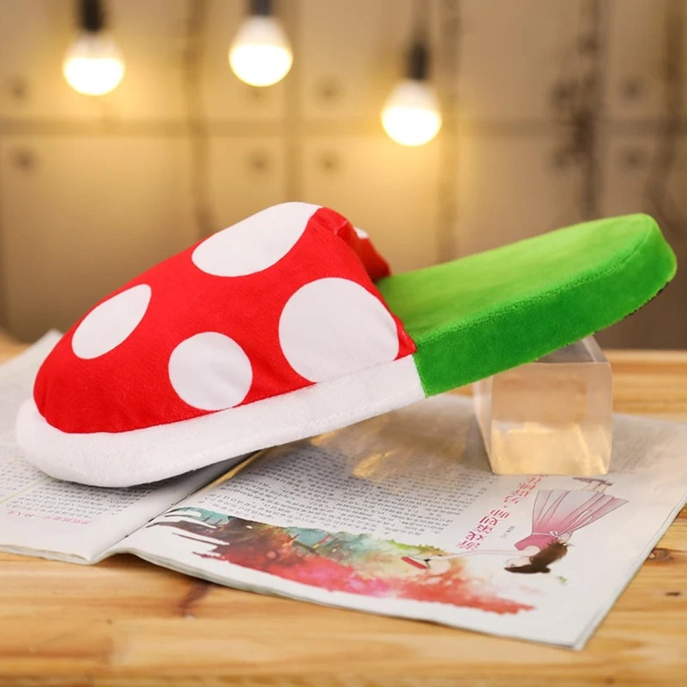 Pantoufle mario plante
