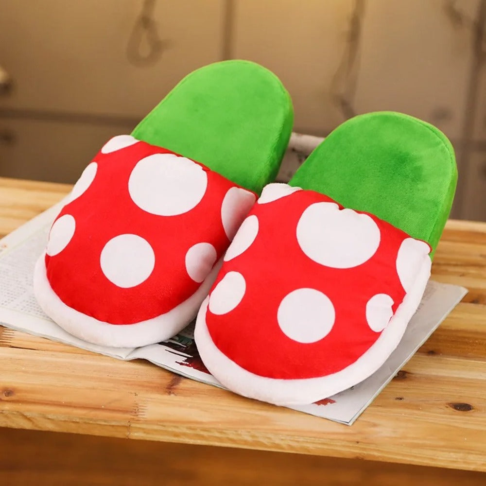 Pantoufle mario plante