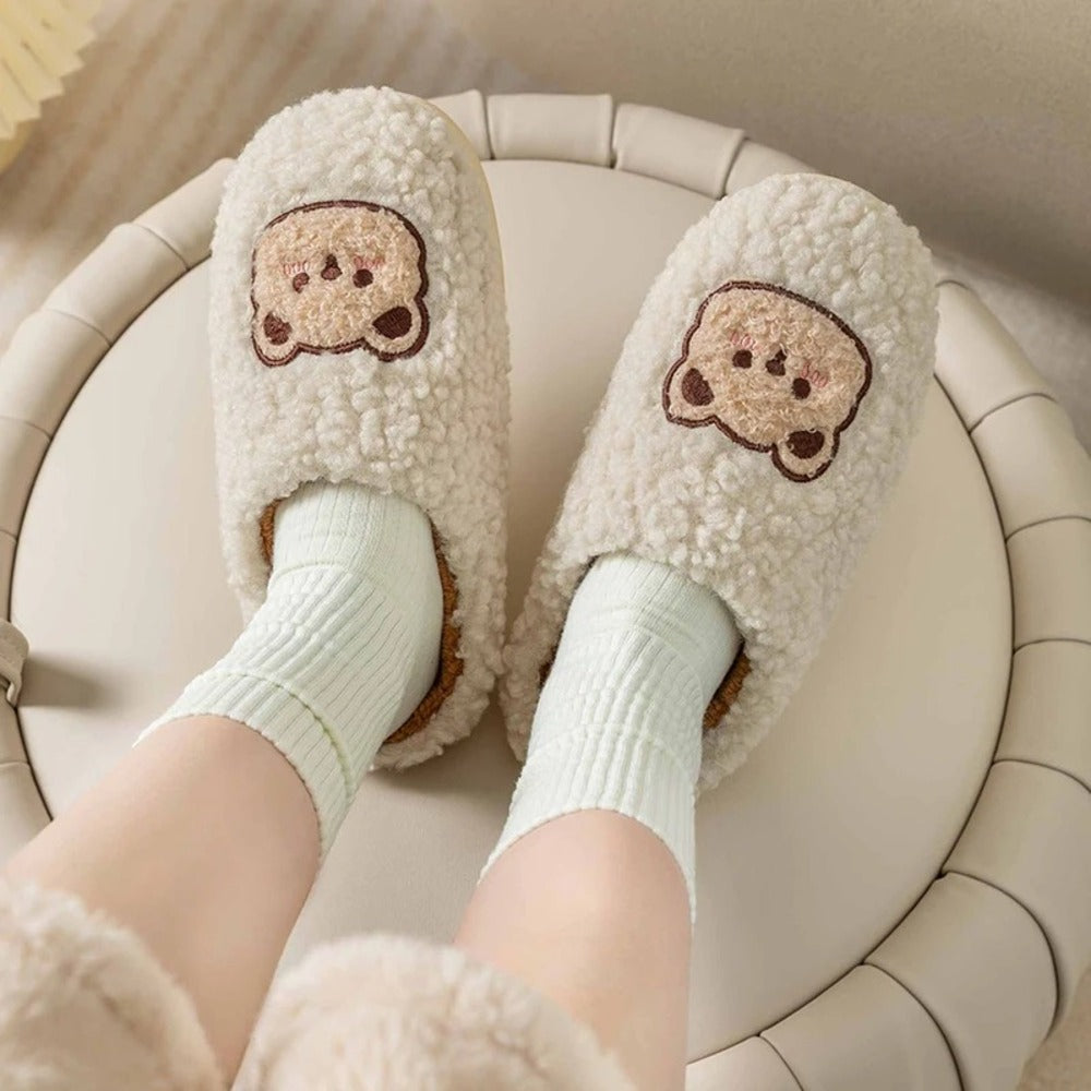 Pantoufle ours