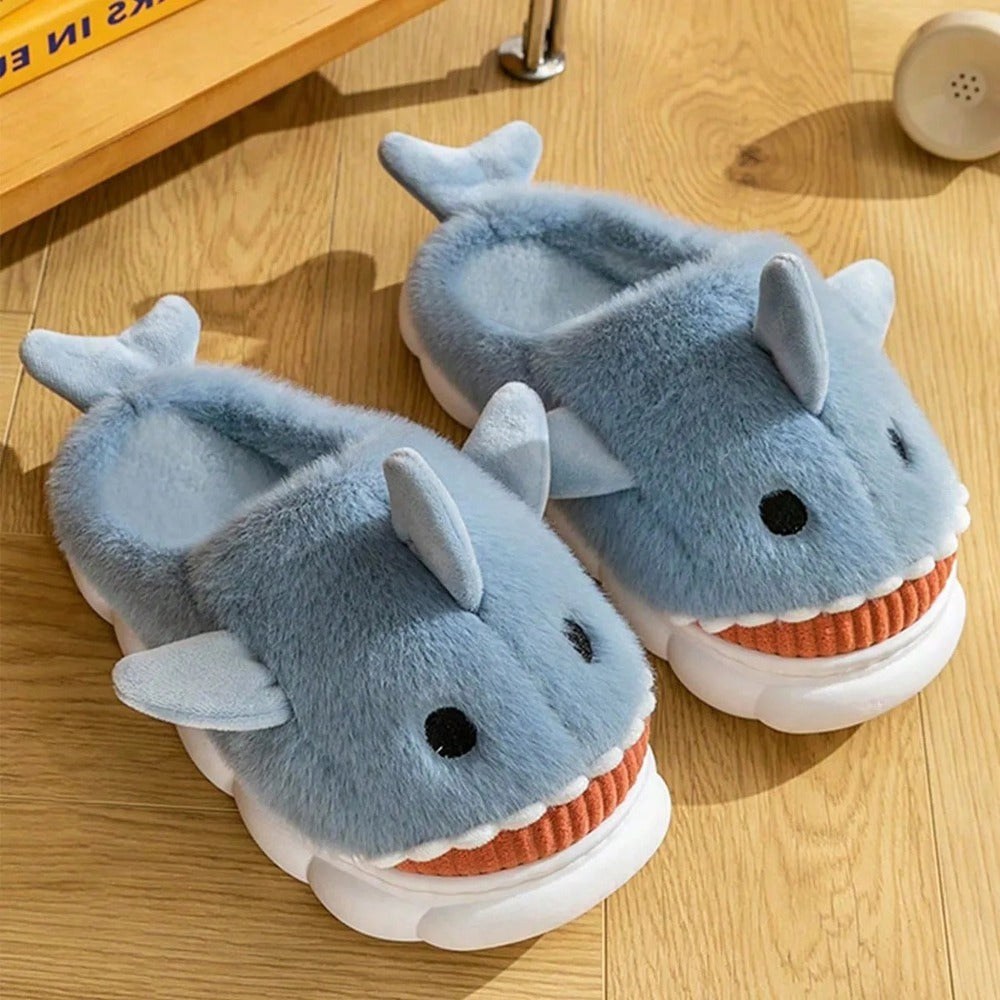 Pantoufles requin