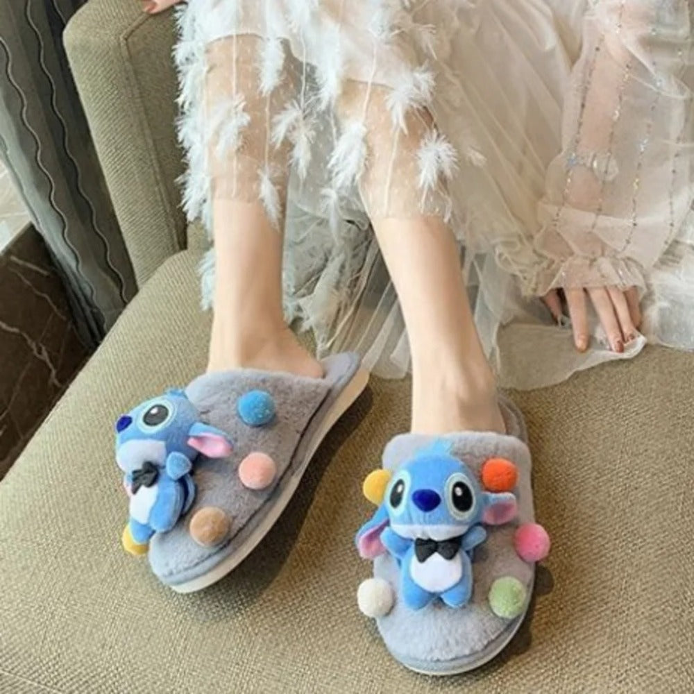 Pantoufles stitch