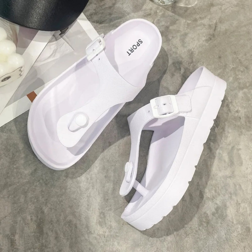 Sandale tong femme plage