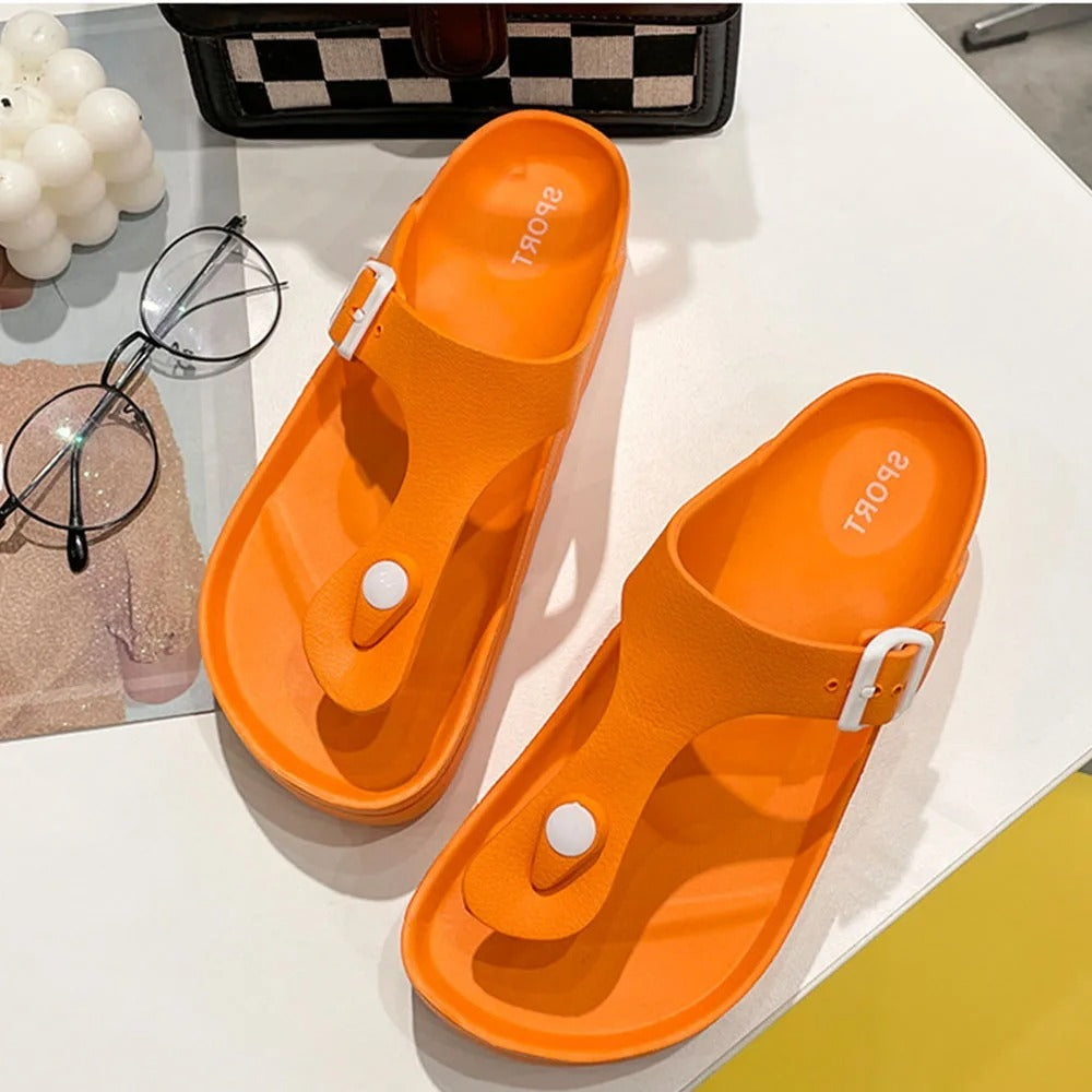 Sandale tong femme plage