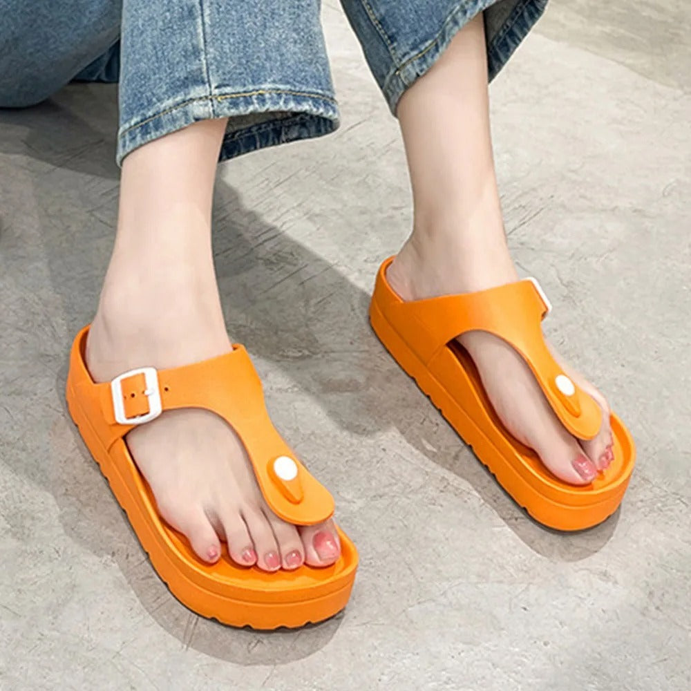 Sandale tong femme plage