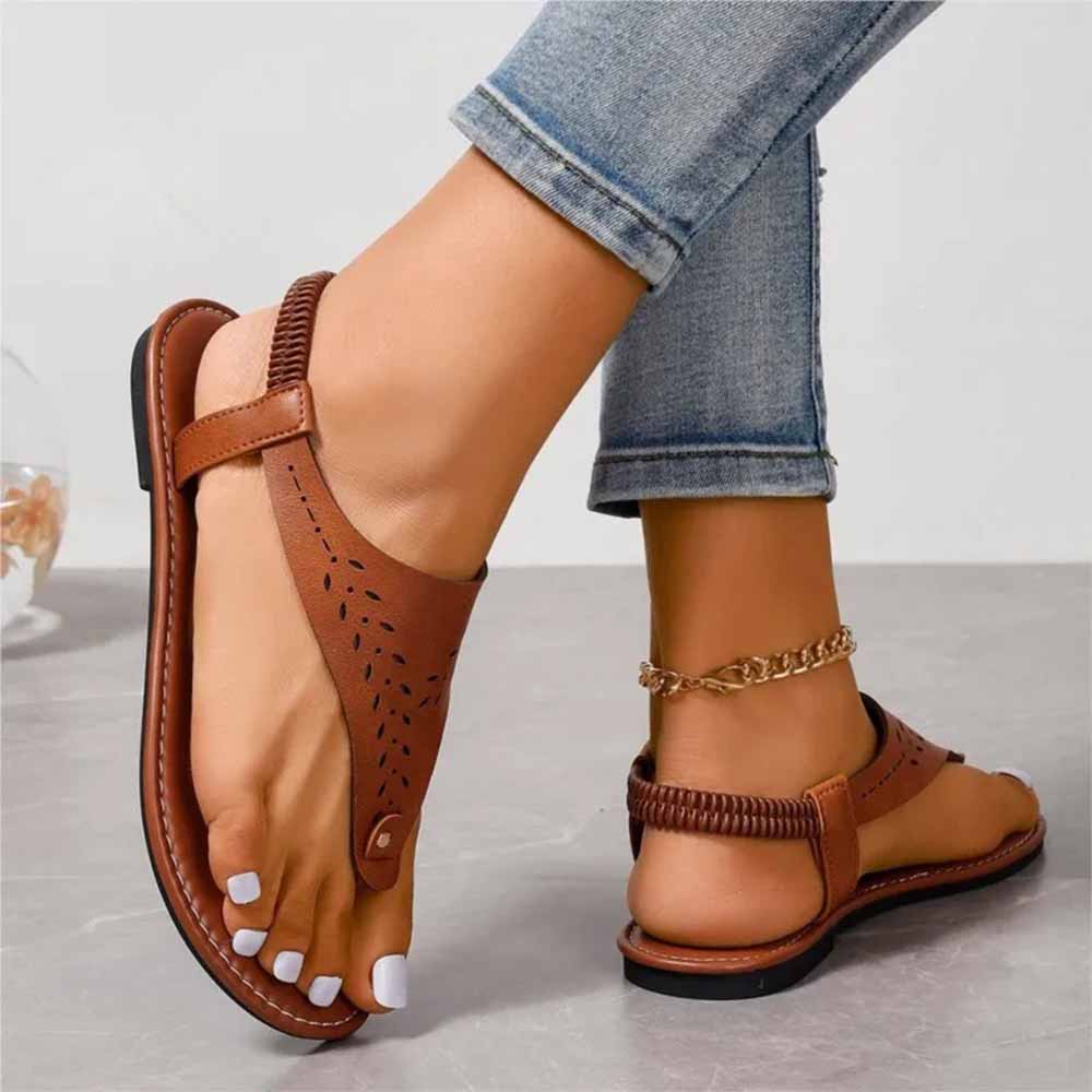 Sandale entre-doigt femme