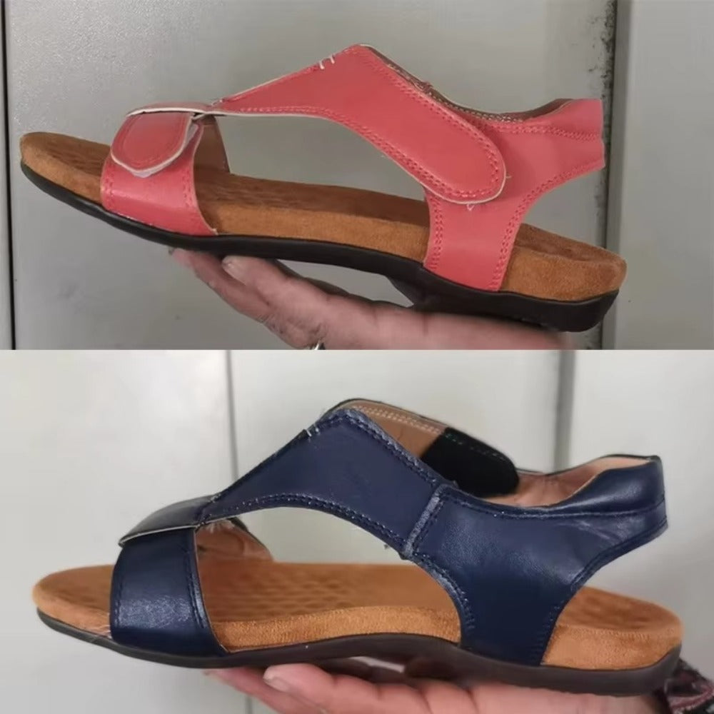 Sandales Femme Confort – Maintien Réglable & Semelle Ergonomique