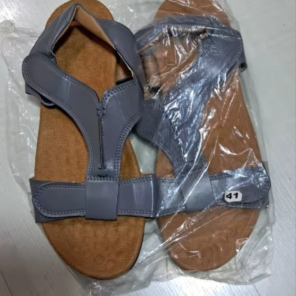 Sandales Femme Confort – Maintien Réglable & Semelle Ergonomique