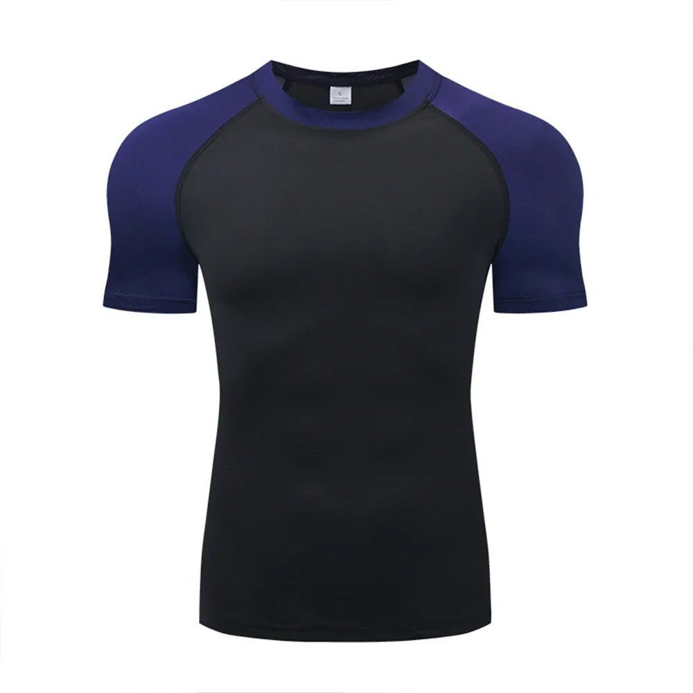 T shirt compression homme
