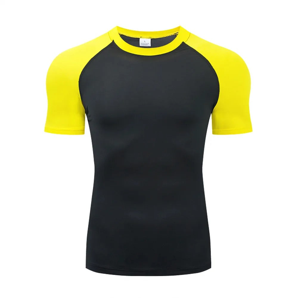 T shirt compression homme