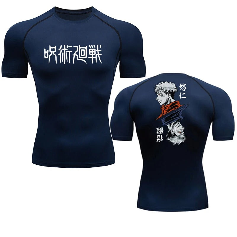 T shirt compression anime