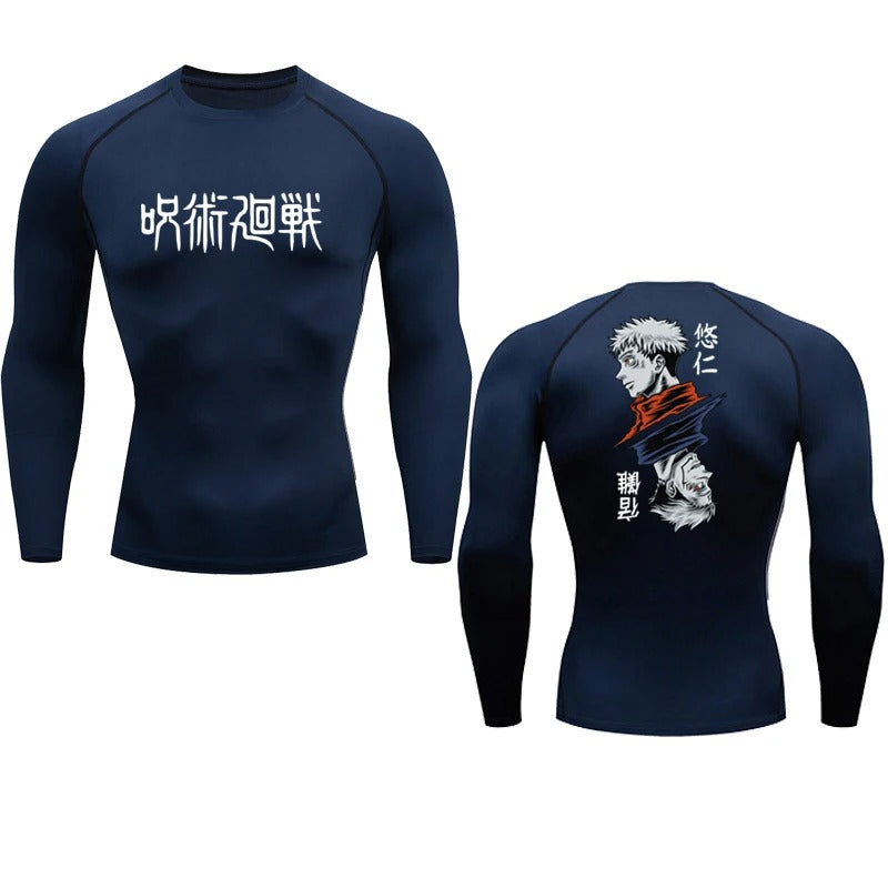 T shirt compression anime
