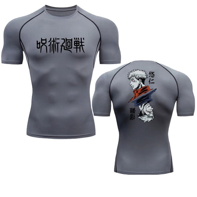 T shirt compression anime