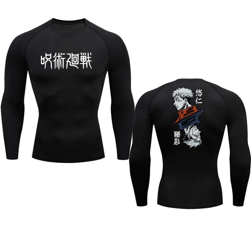 T shirt compression anime