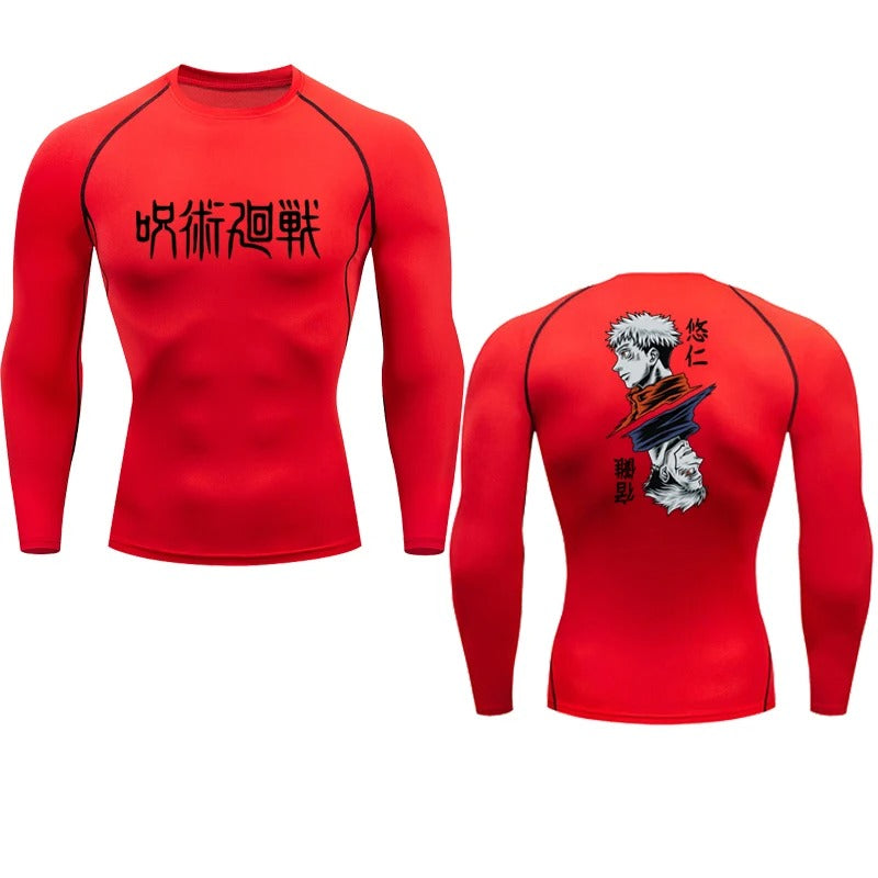 T shirt compression anime