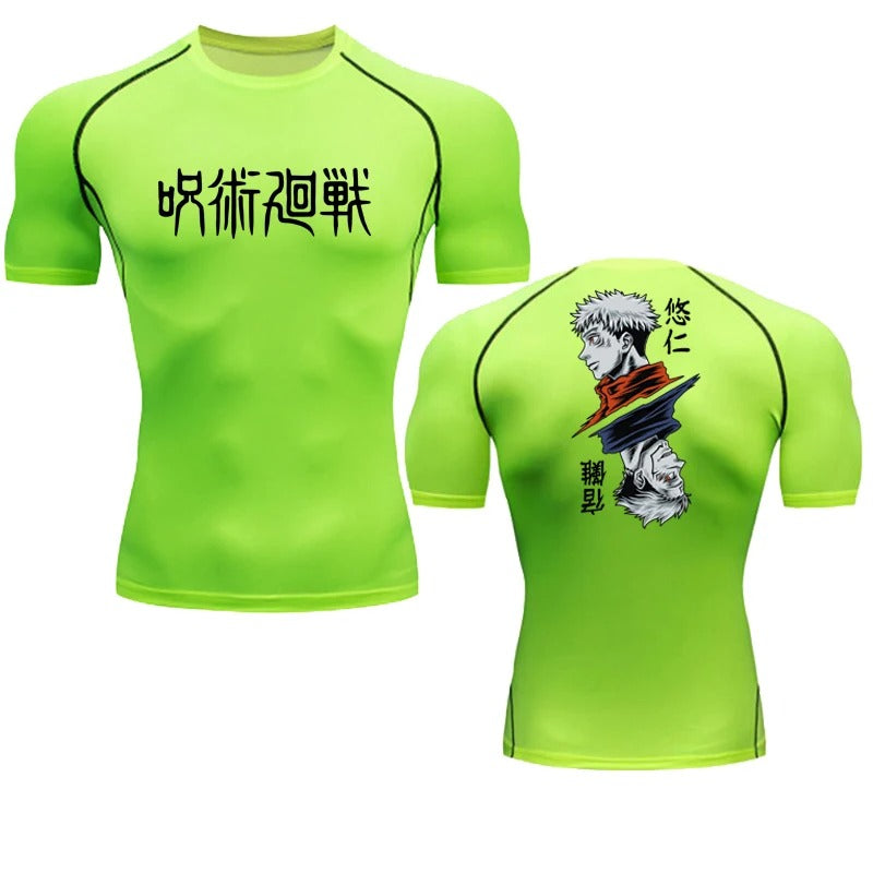 T shirt compression anime
