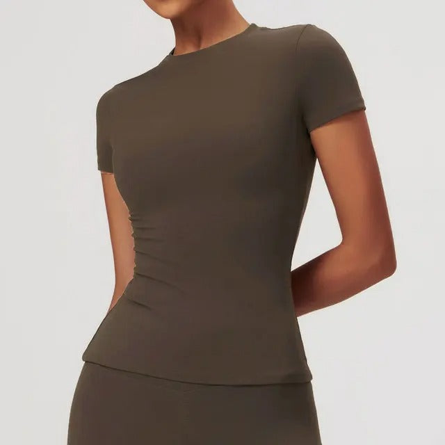 T shirt compression femme
