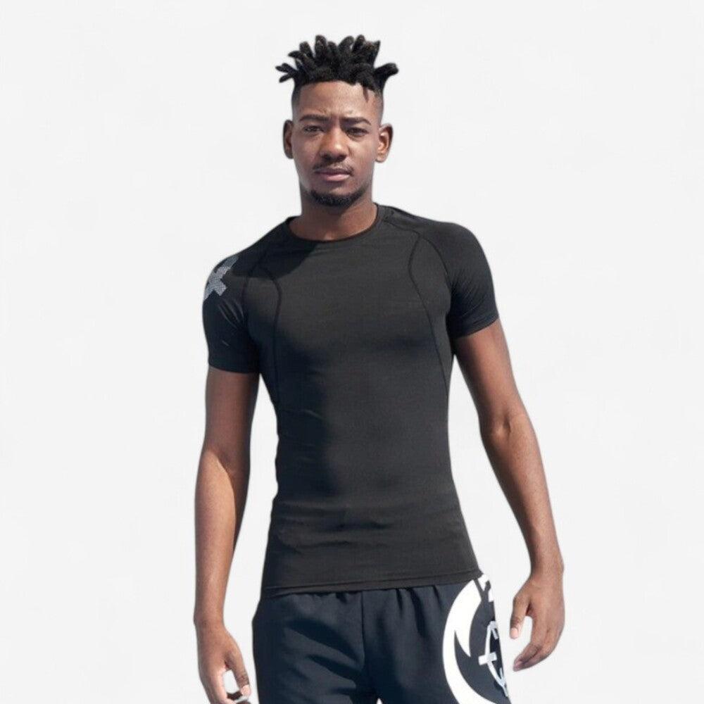T shirt compression musculation