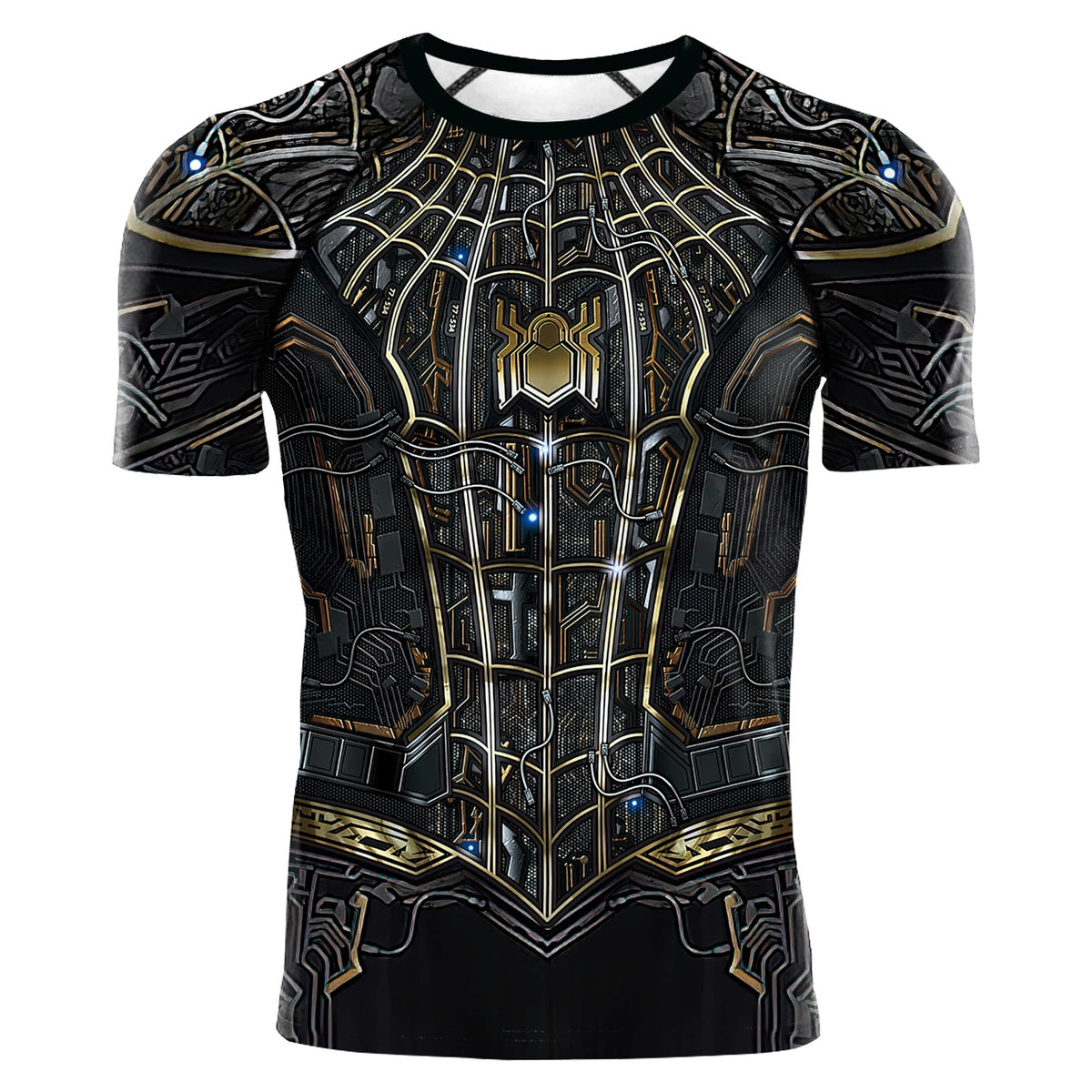 T shirt spiderman compression