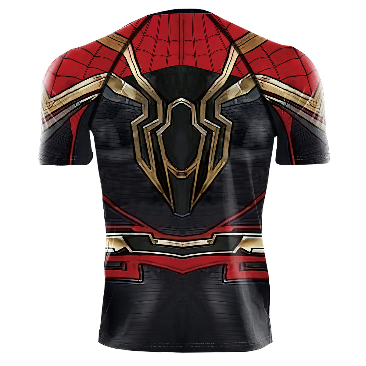 T shirt spiderman compression