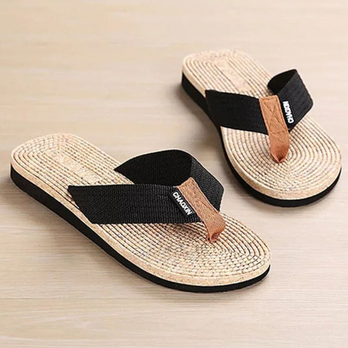Tongs noires