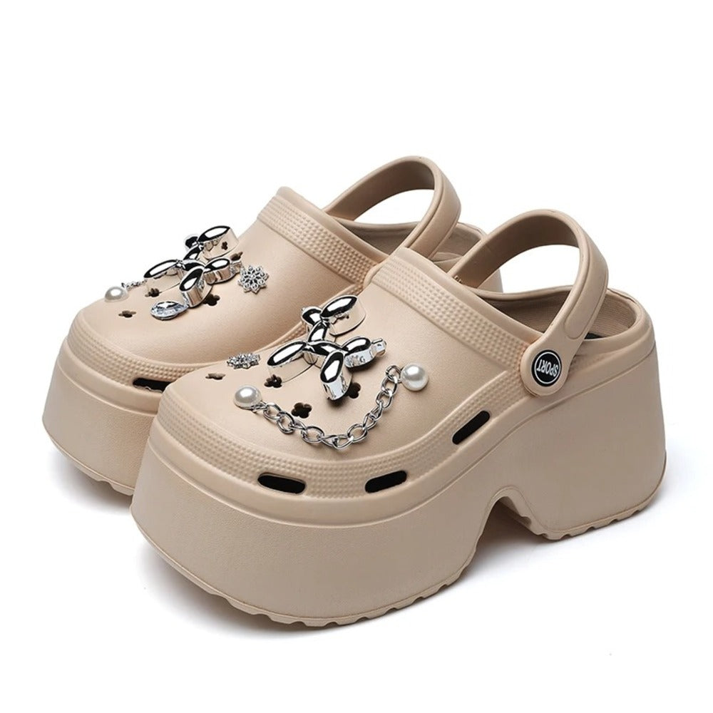 Claquette style crocs personnalisable